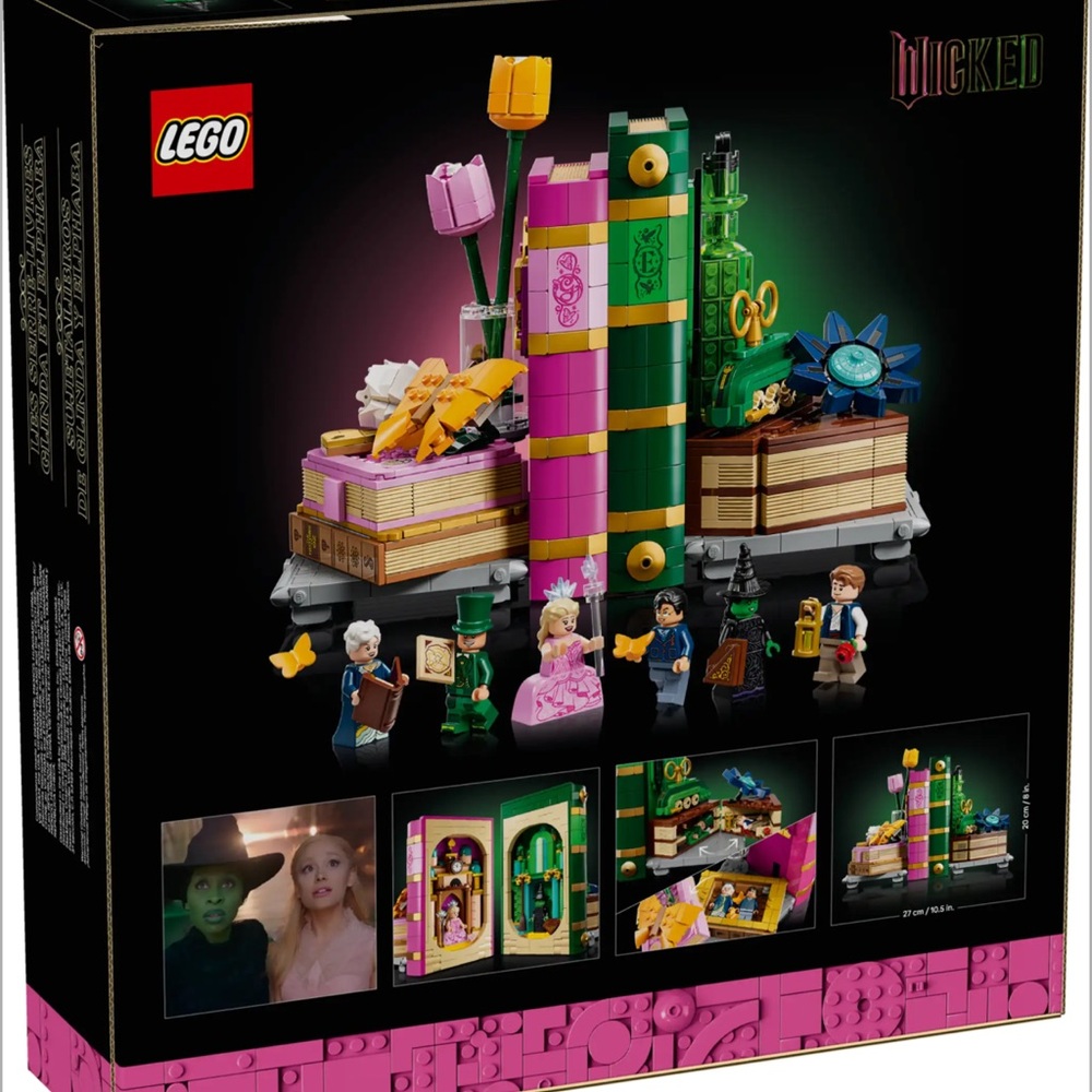 Lego wicked book end set